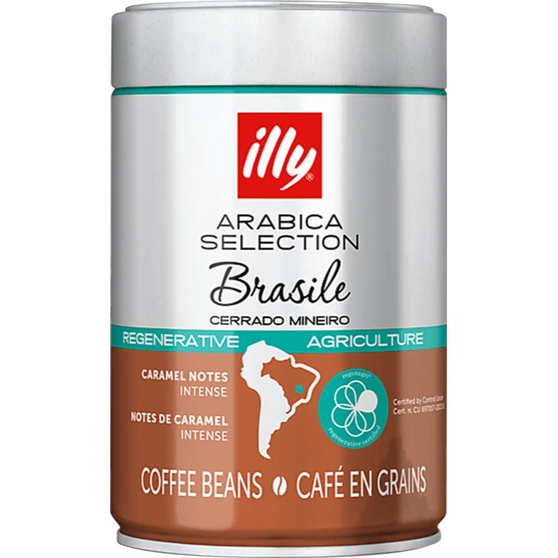Zrnková káva illy 250g BRAZIL Cerrado Mineiro