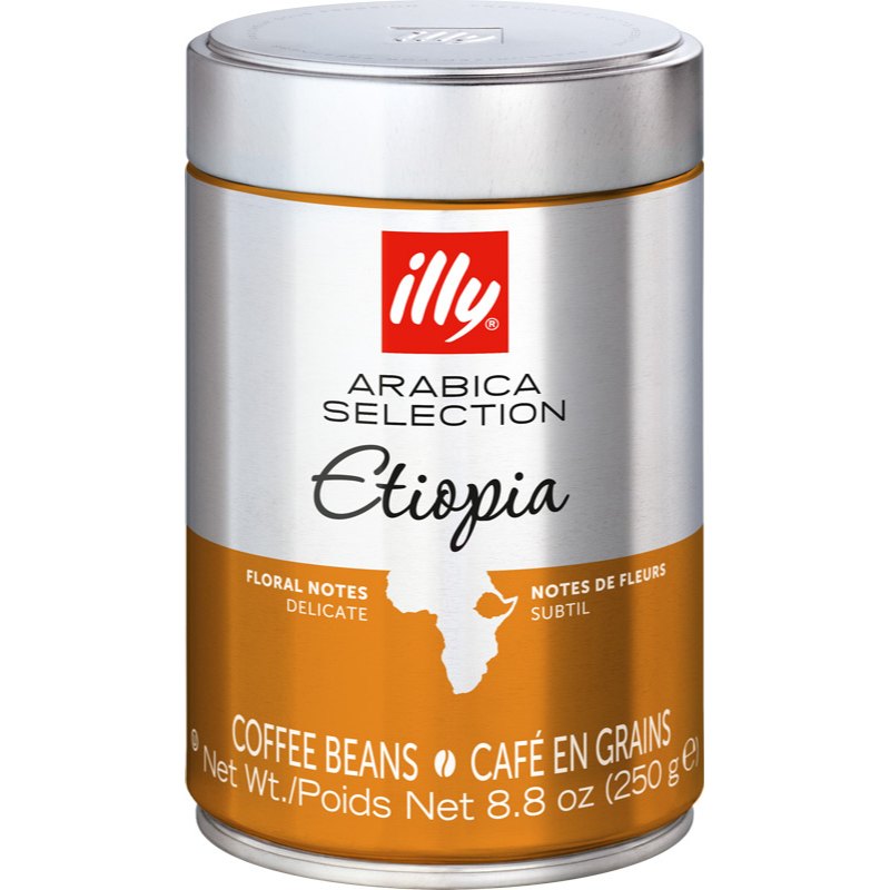 Illy Etiopia zrnková káva 250g