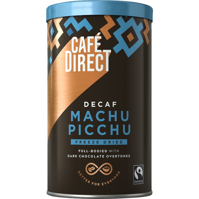 Café Direct Decaf Machu Picchu instantní káva bez kofeinu 100g