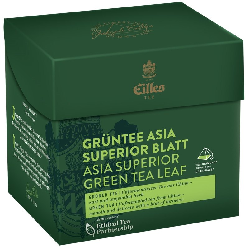 Eilles Diamond Čaj zelený Asia Superior Blatt 20x2,5g