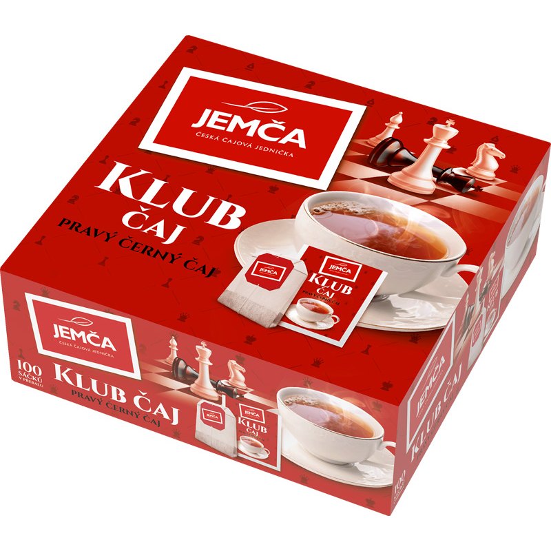 Jemča Čaj černý Klub 100x1,5g