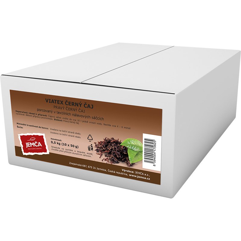 Jemča Čaj černý Viatex 10x50g