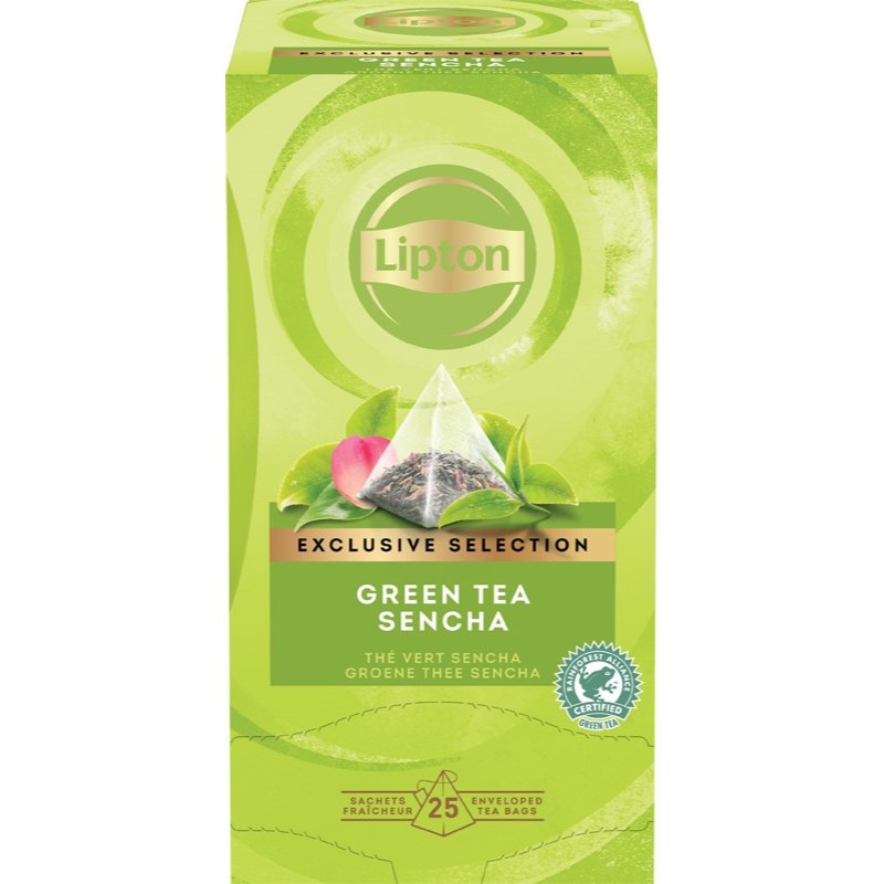 Lipton Exclusive Selection Čaj zelený Sencha 25x1,8g