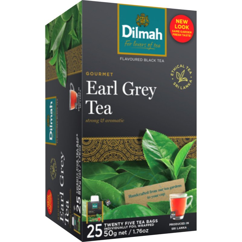 Dilmah Čaj černý Earl Grey 25x2g