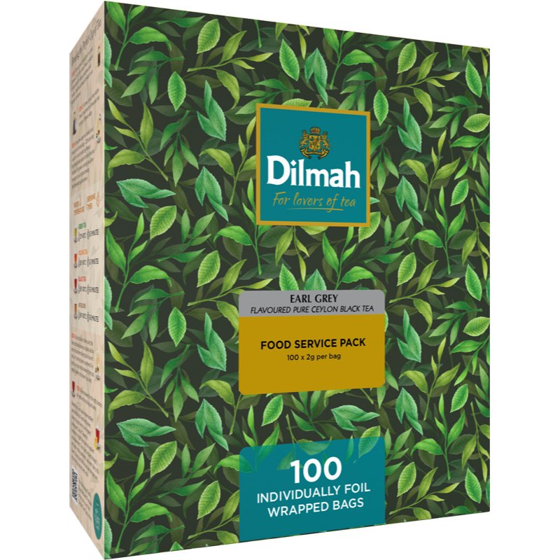 Dilmah Čaj černý Earl Grey 100x2g
