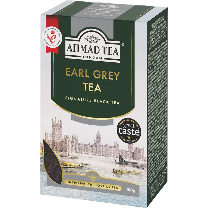 Ahmad Tea Čaj černý Earl Grey sypaný 100g