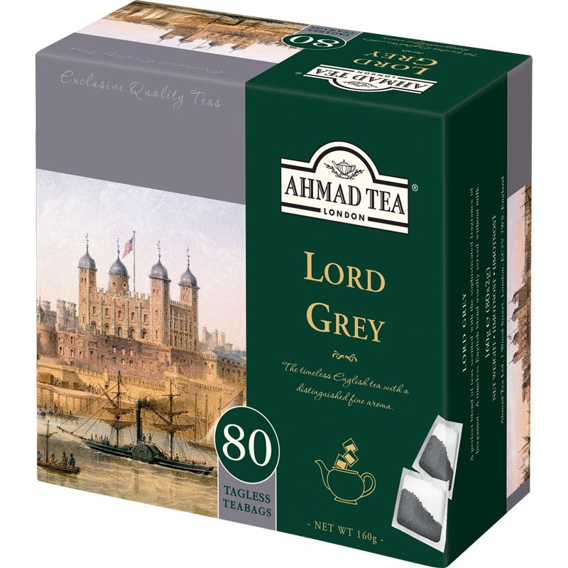Ahmad Tea Čaj černý Lord Grey 80x2g
