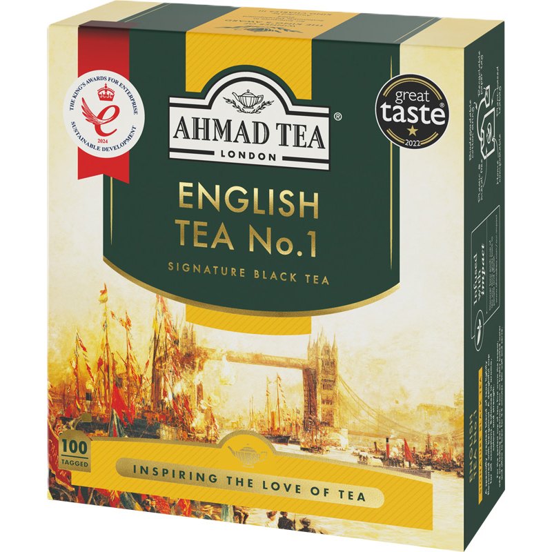 Ahmad Tea Čaj černý English No.1 100x2g