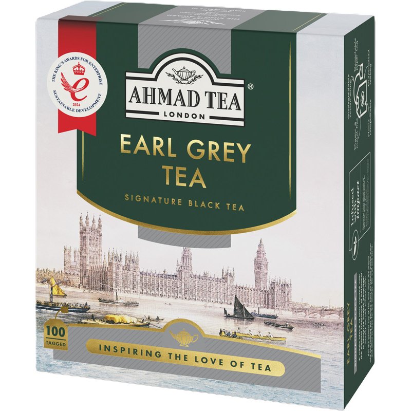 Ahmad Tea Čaj černý Earl Grey 100x2g