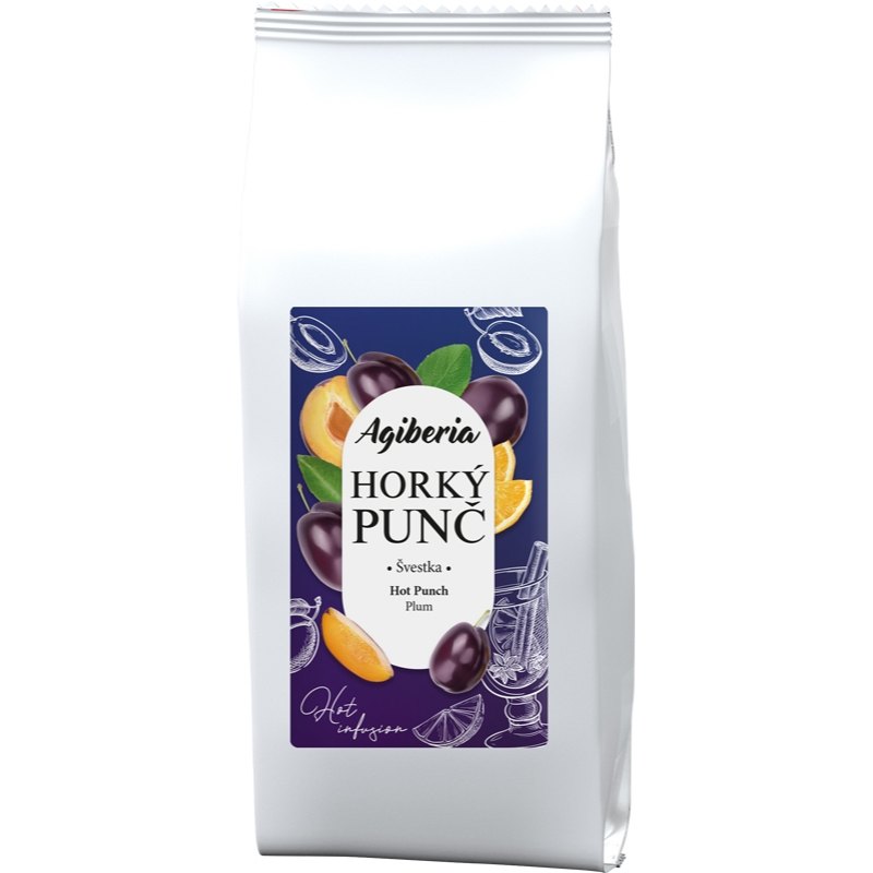 Agiberia Horký punč švestka 1kg