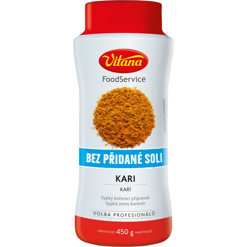 Vitana Koření kari 450g dóza