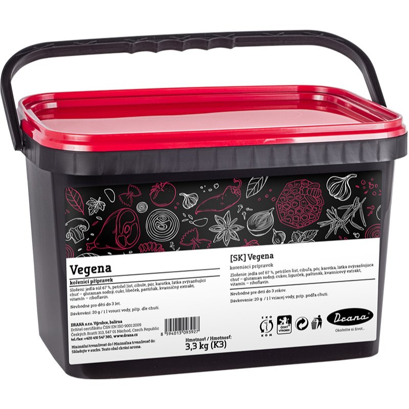 Drana Vegena 3,3kg kbelíček