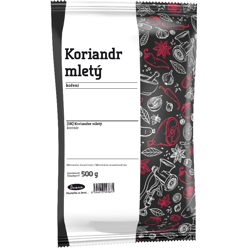 Drana Koření koriandr mletý 500g