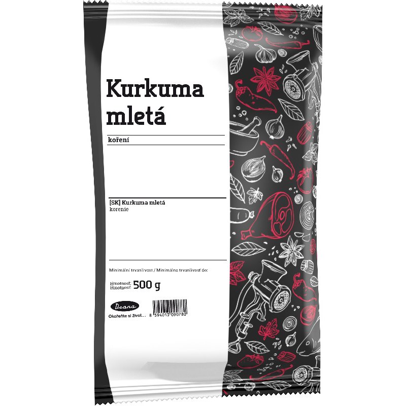 Drana Koření kurkuma mletá 500g