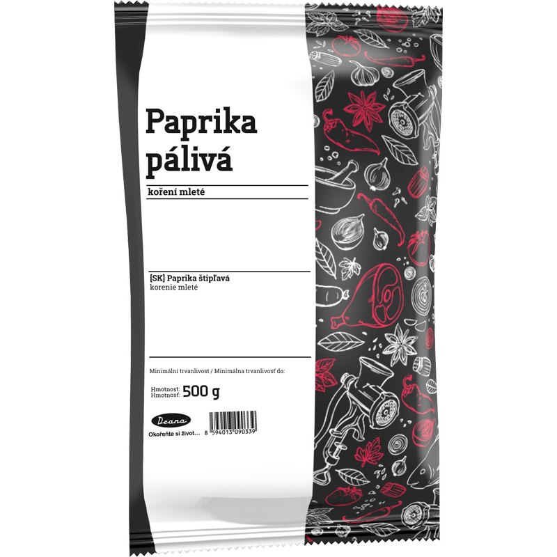 Drana Koření paprika pálivá mletá 500g