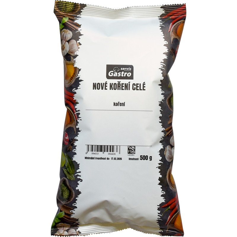 Gastro Servis Koření nové celé 500g