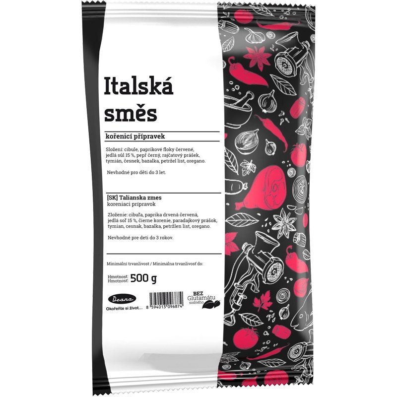 Drana Koření italská směs 500g