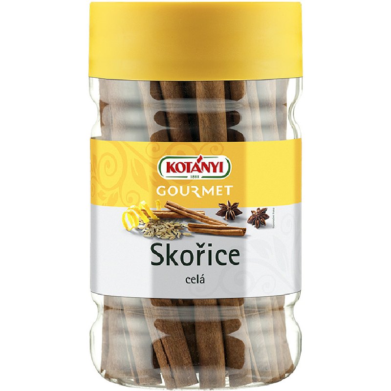 Kotányi Koření skořice celá 350g dóza
