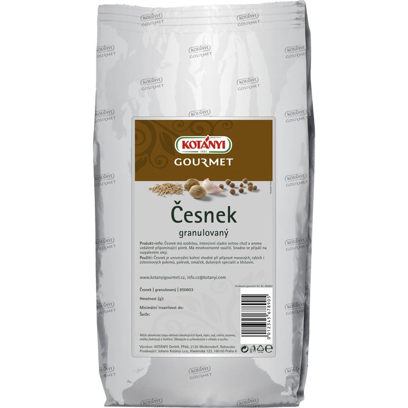 Kotányi Koření česnek granulovaný 1kg