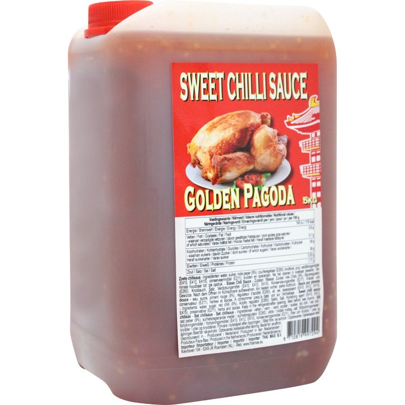 Golden Pagoda Omáčka chilli sladká na kuře 5l
