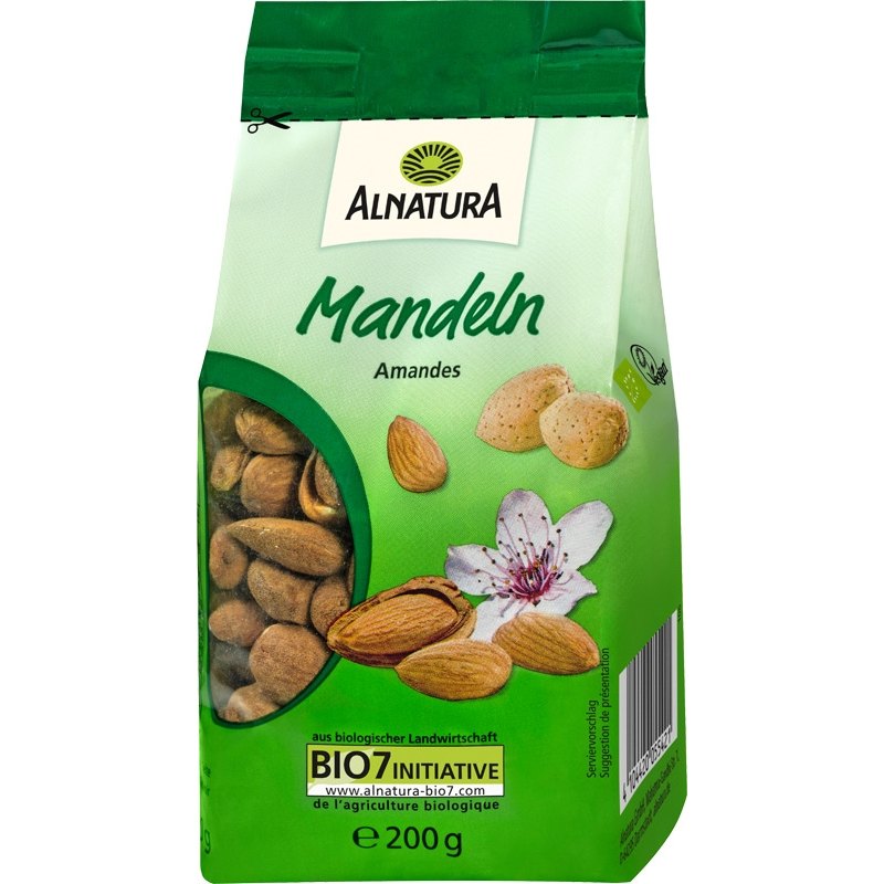 Alnatura Mandle natural BIO 200g