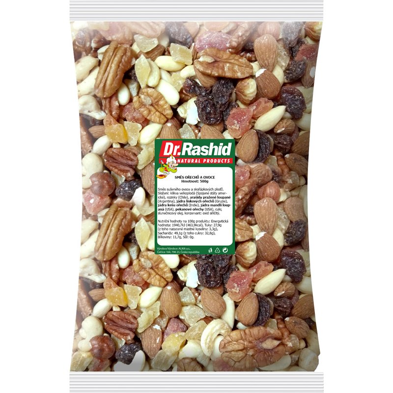 Dr.Rashid Směs ořechů a ovoce 500g