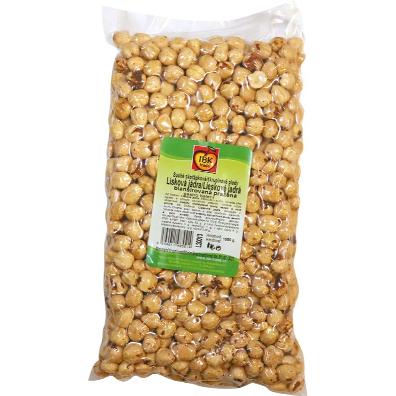 IBK Lískové oříšky blanšírované pražené 1kg
