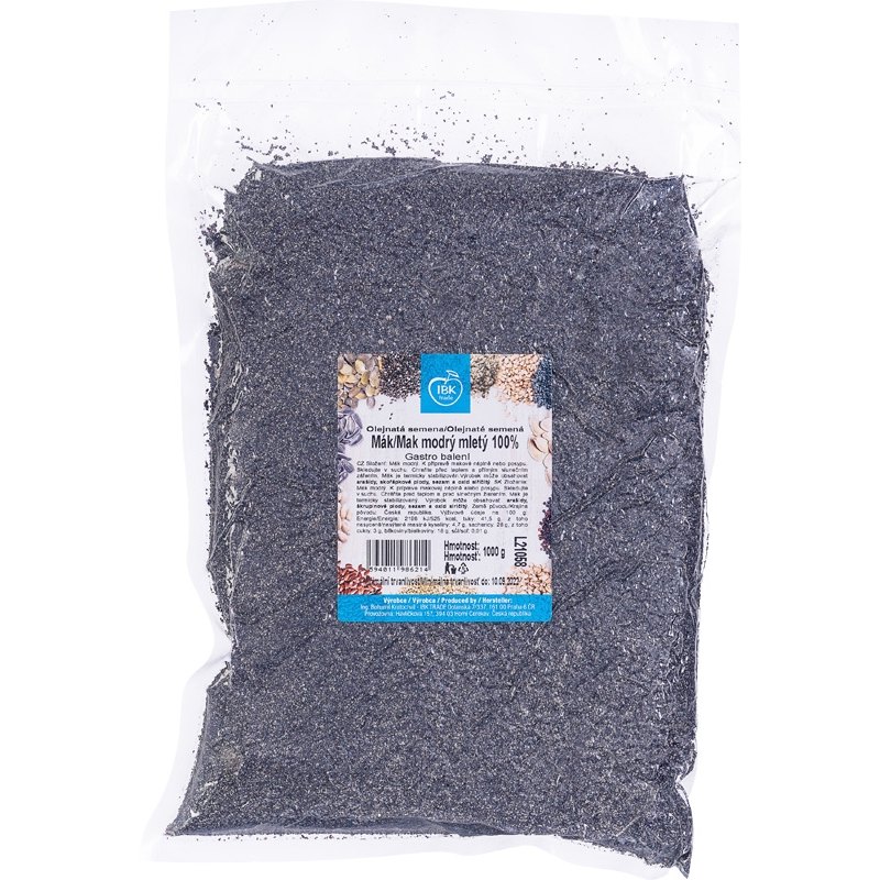IBK Mák mletý 100% 1kg