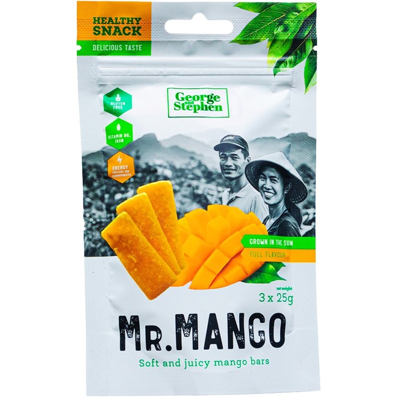 George and Stephen Mr.Mango Mango sušené tyčinky (3x25g) 75g