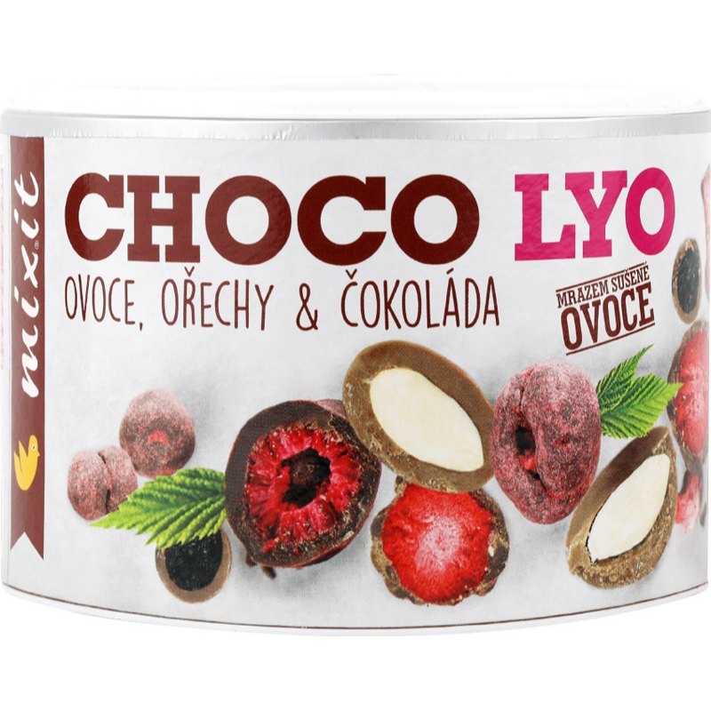 Mixit Křupavé ovoce a ořechy v čokoládě 180g