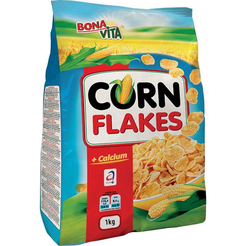 Bona Vita Corn Flakes Kukuřičné lupínky 1kg