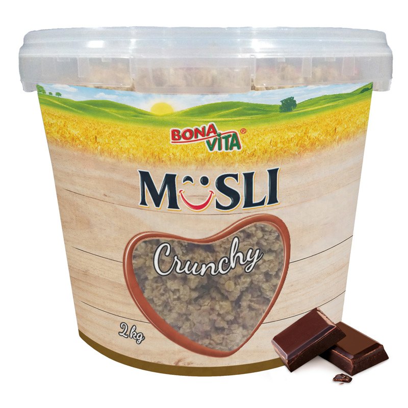 Bona Vita Müsli Crunchy zapékané s čokoládou 2kg