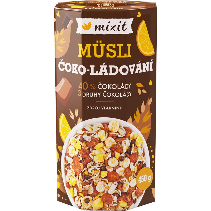 Mixit Müsli Čokoládování 450g