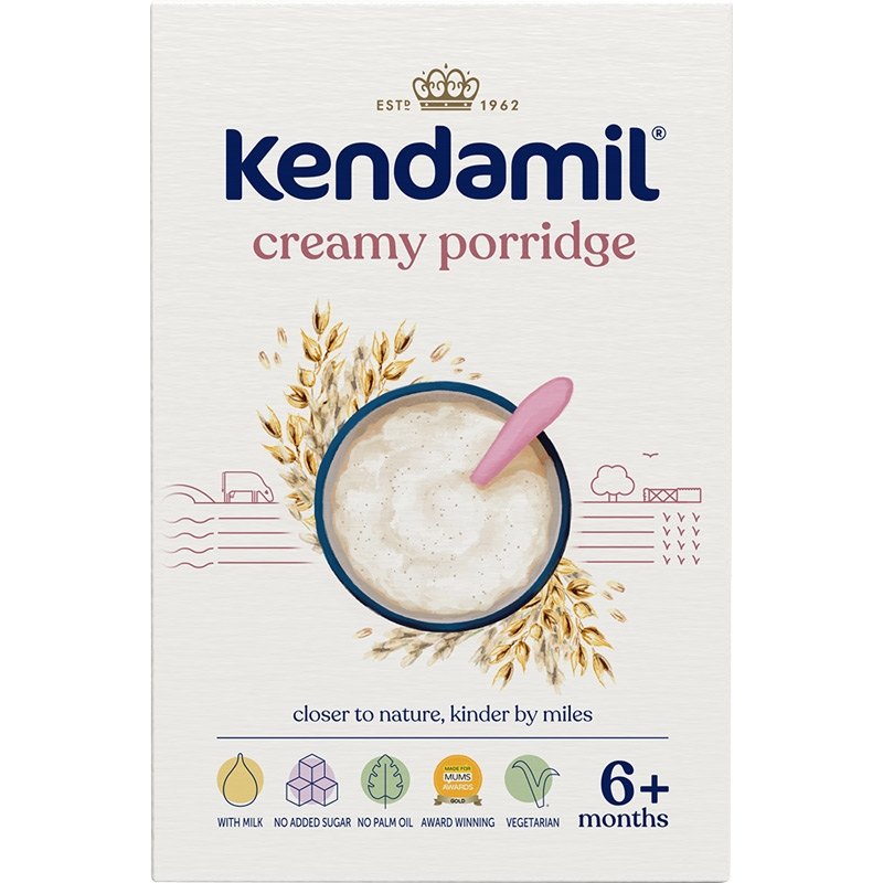 Kendamil Mléčná krémová ovesná kaše 150g