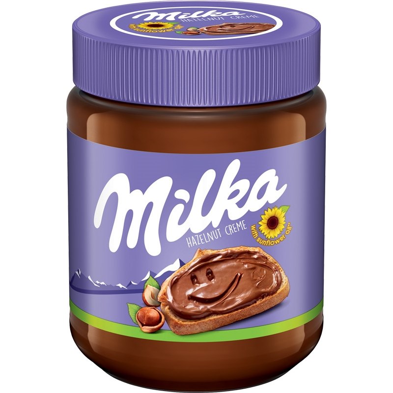 Milka Lískooříšková pomazánka s kakaem 600g