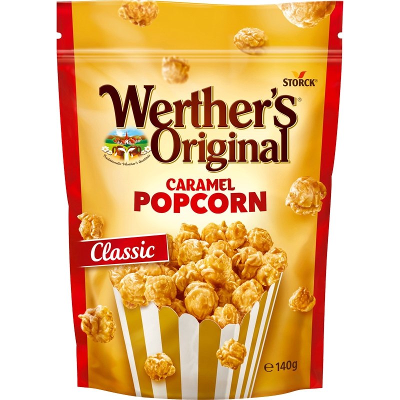 Storck Werther's Original Popcorn Caramel Classic 140g