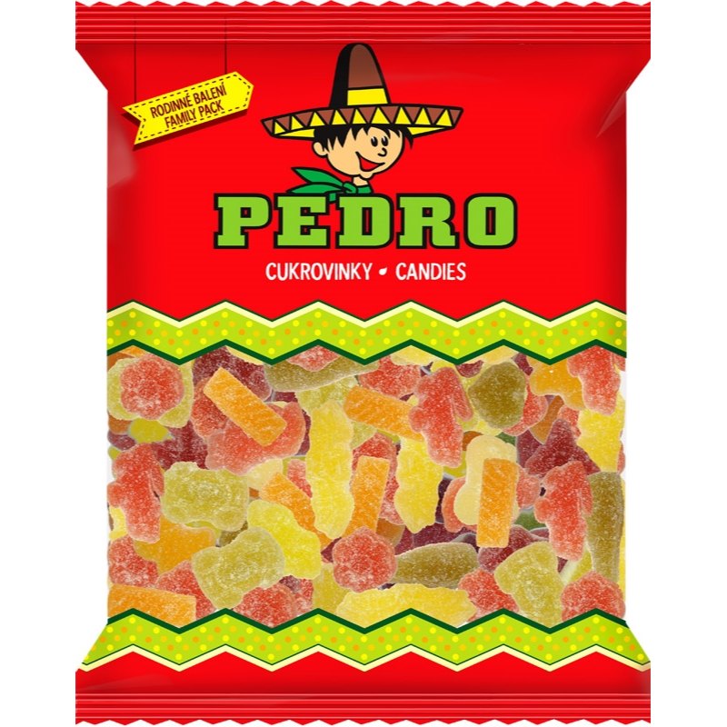 Pedro Bonbóny kyselý mix želé 1kg