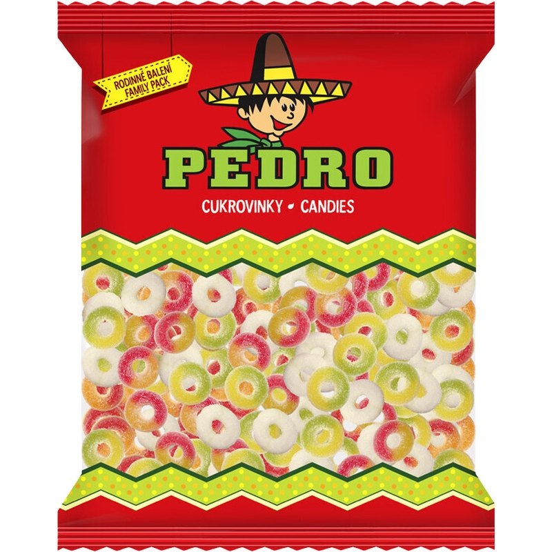 Pedro Bonbóny kroužky mini želé 1kg