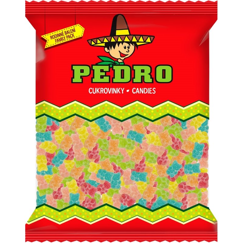 Pedro Bonbóny medvídci tutti frutti želé 1kg