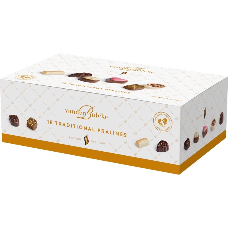 VandenBulcke 18 Tradičních pralinek 205g