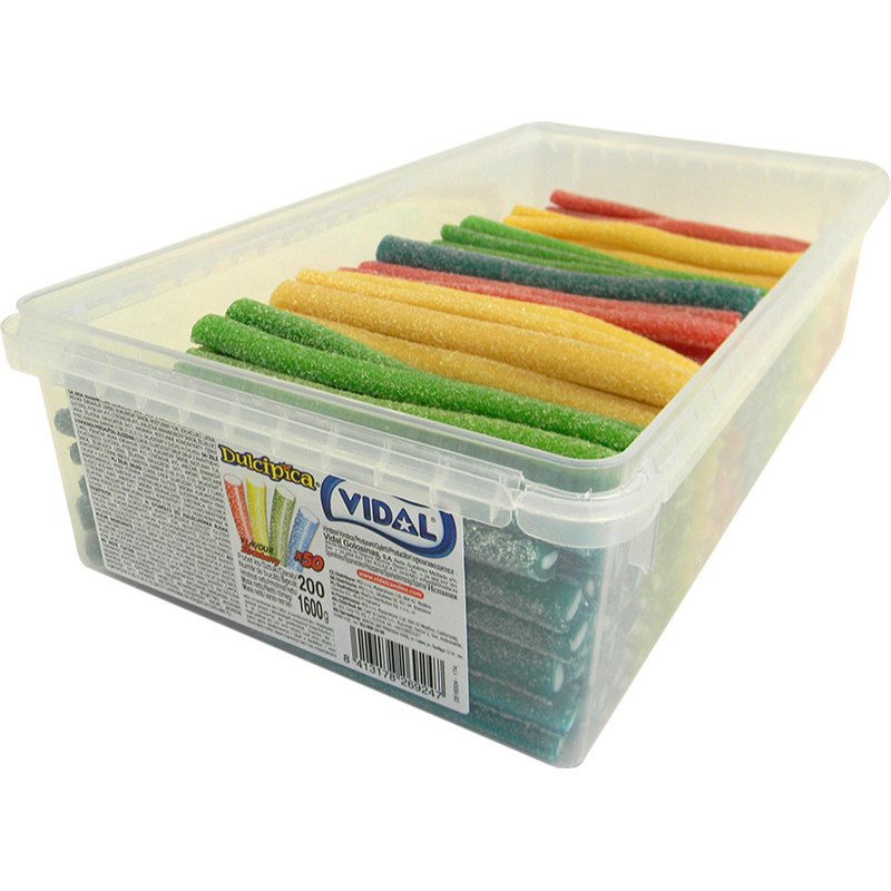 Vidal Pendreky 4barevné kyselé 200x8g 1,6kg