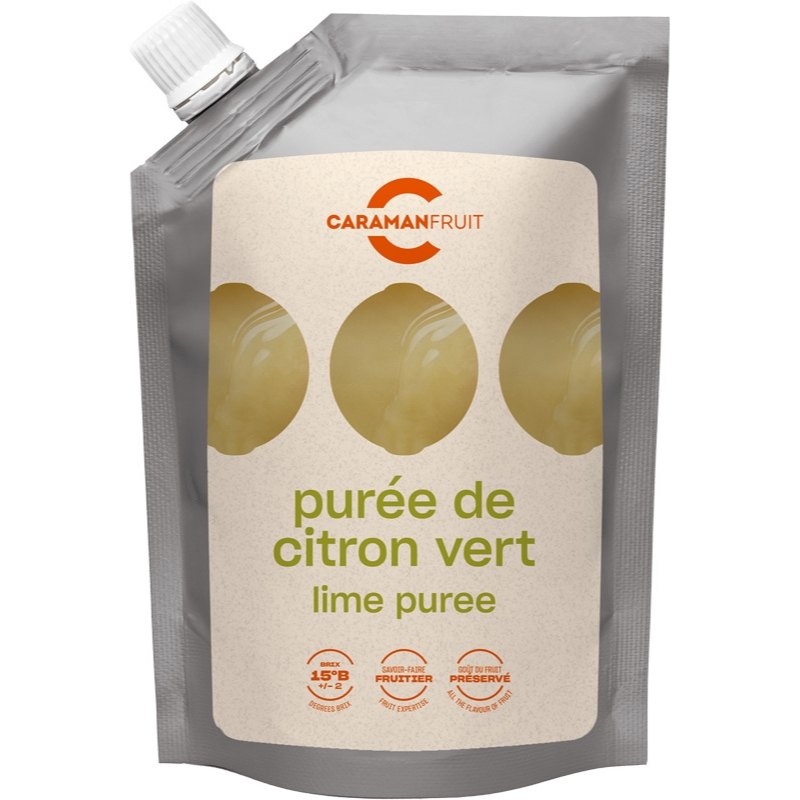 Caramanfruit Ovocné pyré limetka 1kg