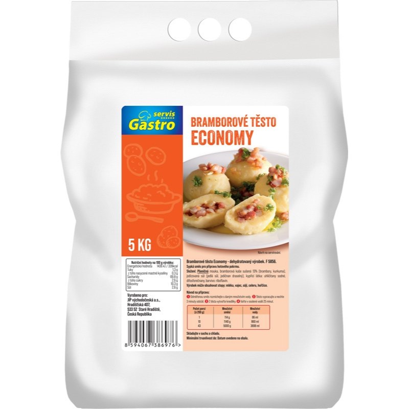 Gastro Servis Bramborové těsto economy 5kg