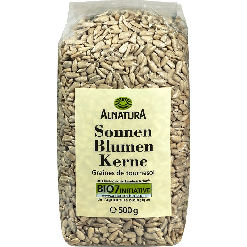 Alnatura Semínka slunečnicová loupaná BIO 500g