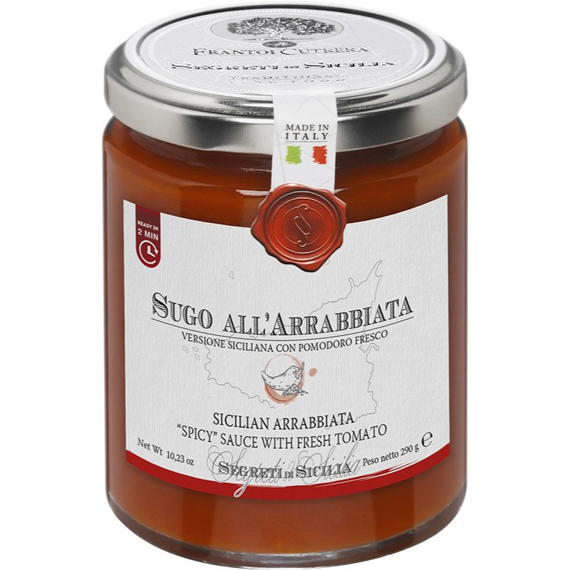 Frantoi Cutrera Omáčka Arrabbiata Sugo sicilská 290g