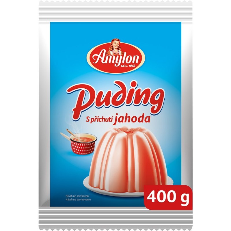 Amylon Pudink jahoda 400g