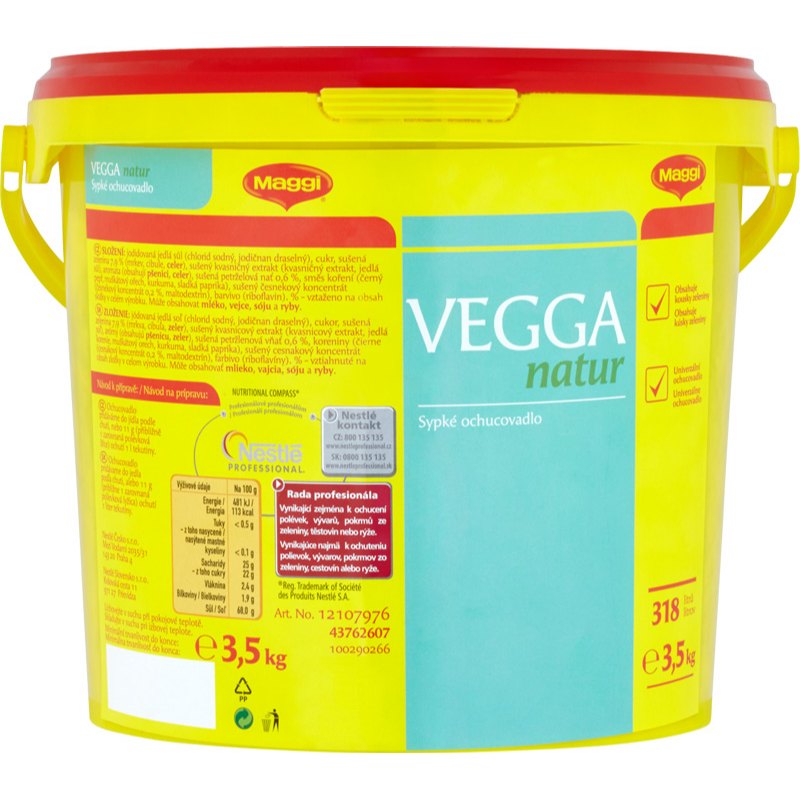 Maggi Vegga ochucovadlo bez glutamanu 3,5kg
