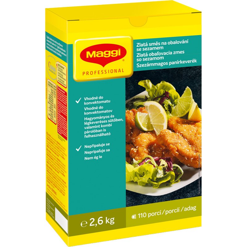MAGGI Zlatá obalovací směs sezam 2,6 kg