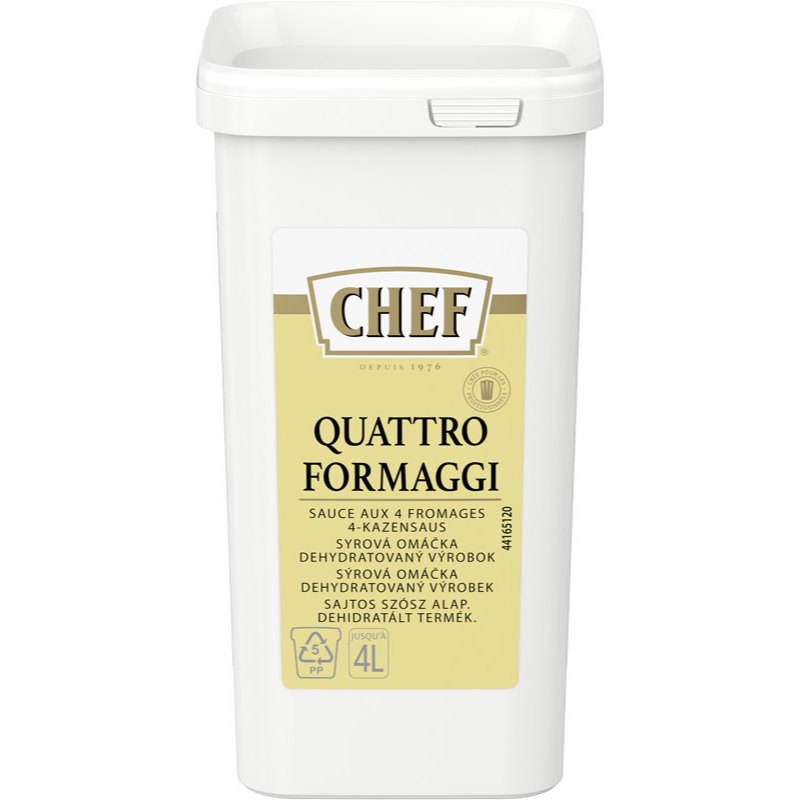 Nestlé Chef Quattro Formaggi 4 druhy sýra 840g