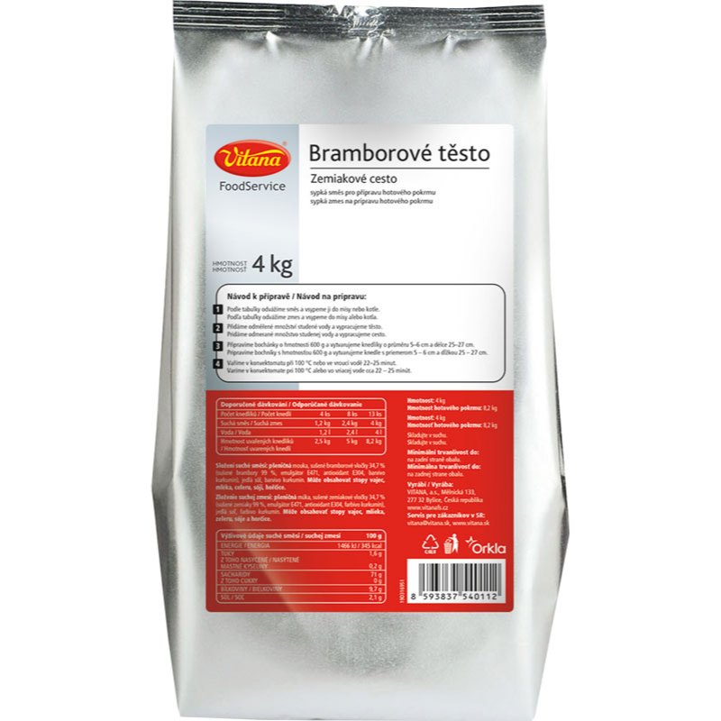Vitana Bramborové těsto 4kg
